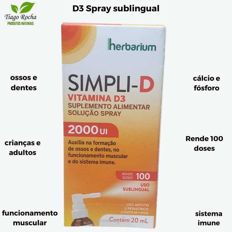 Vitamina D3 2000 ui Spray