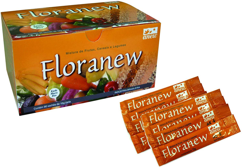 FLORANEW (Macrobiótico) Cxa c/90 saches de 10g cada - ANEW