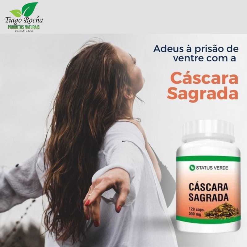 Cáscara Sagrada 120 Cápsulas 500Mg