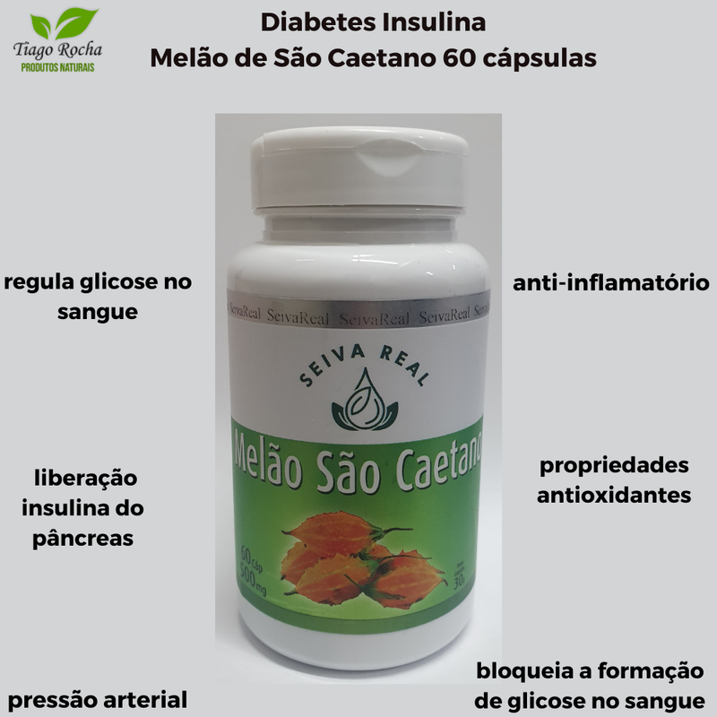 Melão de São Caetano 60 Diabetes