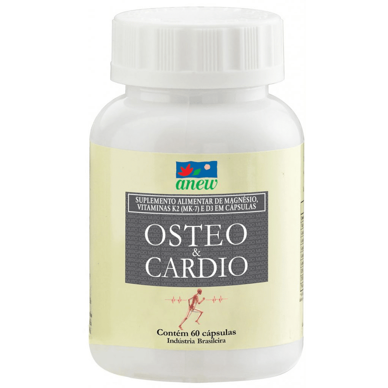 Osteo Cardio Anew – 60 Cáps 500Mg (Coração E Ossos)