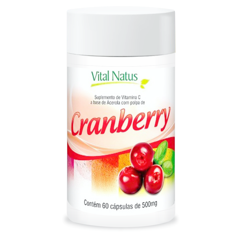 Cranberry 500Mg 60 Cápsulas