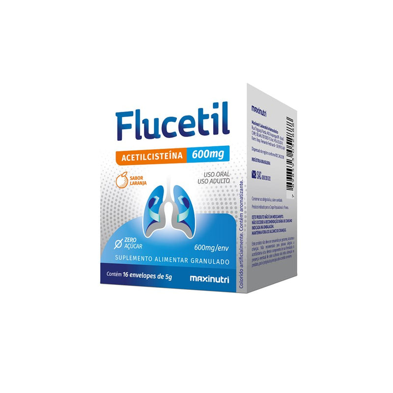 Expectorante Flucetil 600Mg-16 Envelopes De 5G